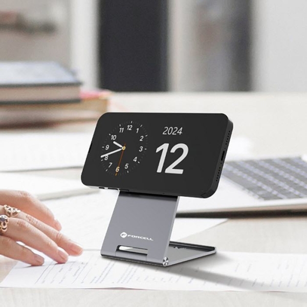 iPhone MagSafe Tischständer Ladegerät Forcell Flip Charge 15W Zubehör am Tisch online bestellen