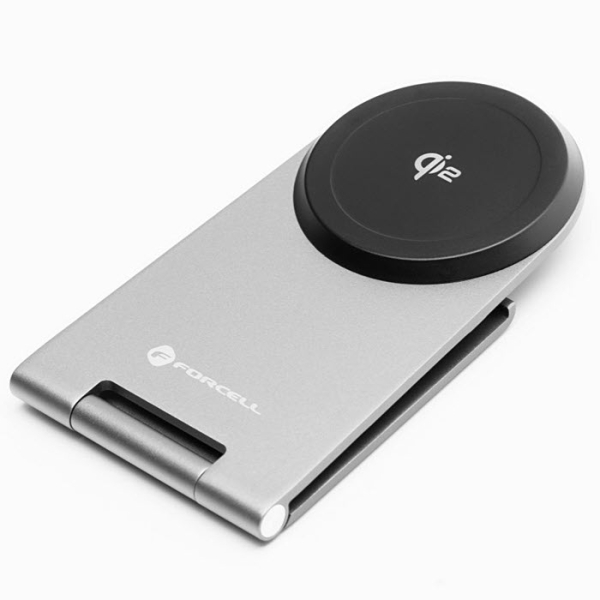 iPhone MagSafe Tischständer Ladegerät Forcell Flip Charge 15W zusammen geklappt Zubehör online kaufen