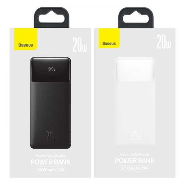 iPhone Powerbank 20W PD Power Delivery 20000mAh Baseus Bipow Box Zubehör online kaufen bestellen