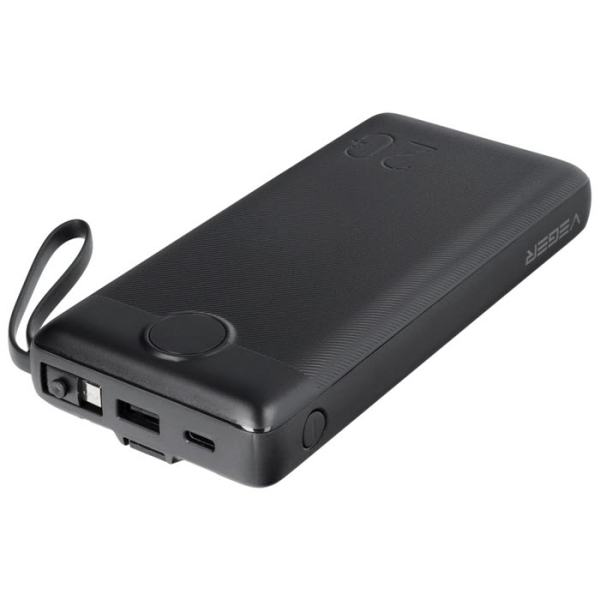 VEGER C20 iPhone Powerbank mit Lightning Kabel 20000mAh von oben Zubehör online kaufen bestellen