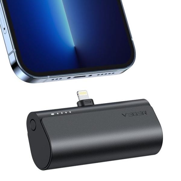 VEGER PlugOn iPhone Powerbank mit Lightning Stecker 5000mAh Zubehör online kaufen bestellen