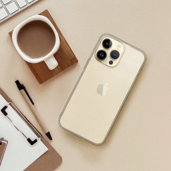iPhone Silikon Clear Case 2mm transparent am Tisch online kaufen bestellen
