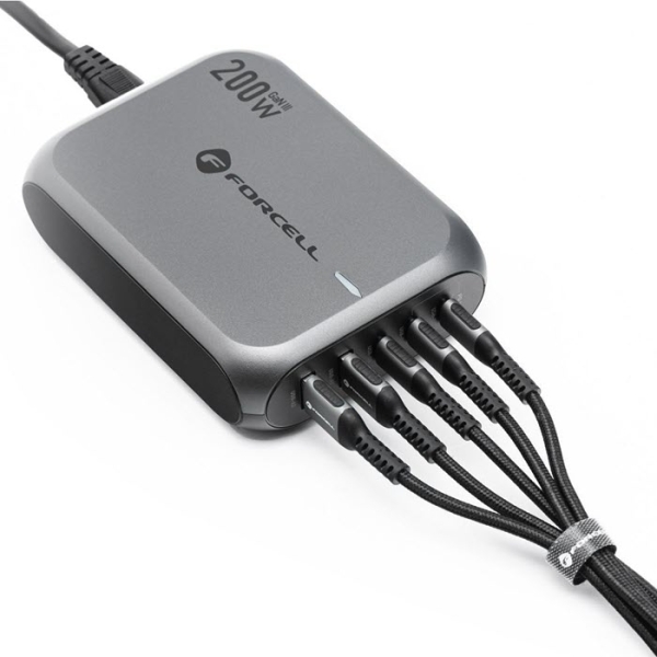 200W GaN3 Desktop Charger für iPad iPhone MacBook mit PD SFC QC mit Kabel Zubehör online kaufen
