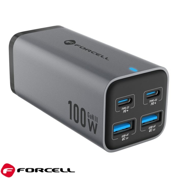 100W GaN3 Desktop Charger Superschnell Ladegerät für iPad iPhone MacBook mit PD SFC QC Zubehör online kaufen