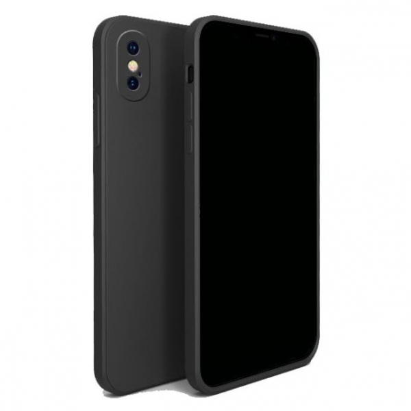 iPhone XS Max Liquid Silicone Case MagSafe schwarz Zubehör online kaufen bestellen