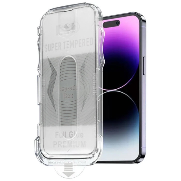 Easy Stick Displayschutzfolie mit für iPhone X XS XR 11 12 13 14 15 Plus Pro Max online kaufen