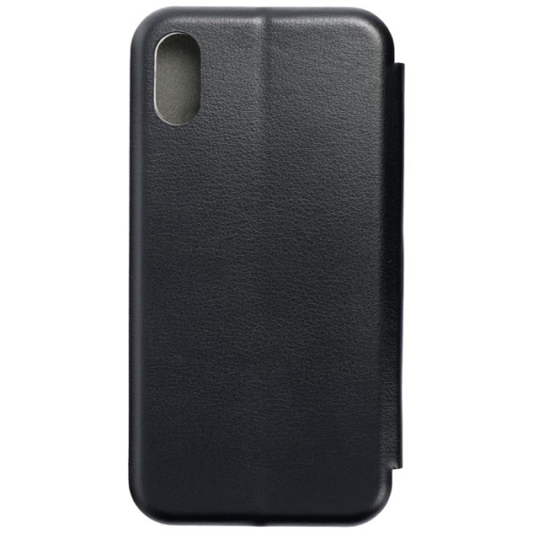 iPhone X XR XS Max Elegance Book Case schwarz hinten Zubehör online kaufen bestellen