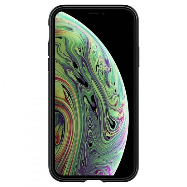 iPhone XS stabile Handyhülle Spigen Rugged Armor vorne online kaufen bestellen