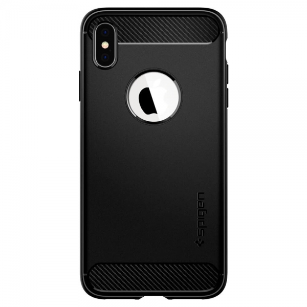 iPhone XS Max stabile Handyhülle Spigen Rugged Armor hinten online kaufen bestellen