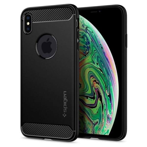 iPhone XS Max stabile Handyhülle Spigen Rugged Armor online kaufen bestellen