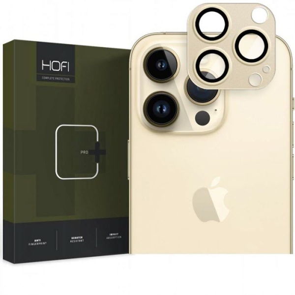 Kamera Schutzglas für iPhone 14 Pro in  gold aus Aluminium und Glas online kaufen