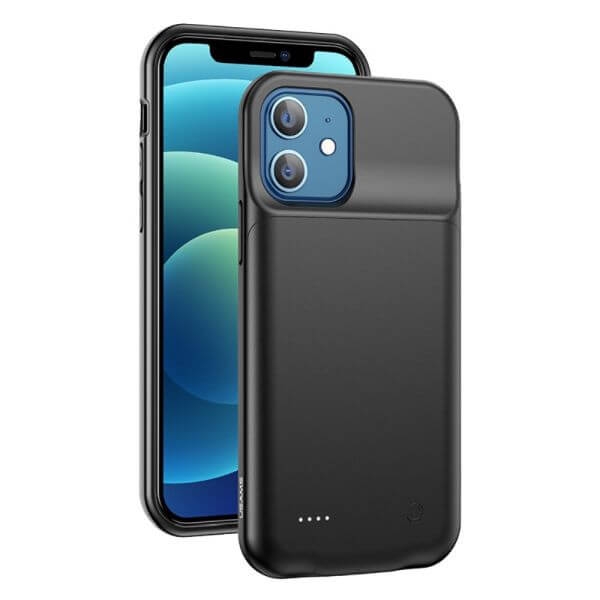 iPhone 12 mini PowerCase Ladehülle 2500 mAh USAMS schwarz online kaufen bestellen